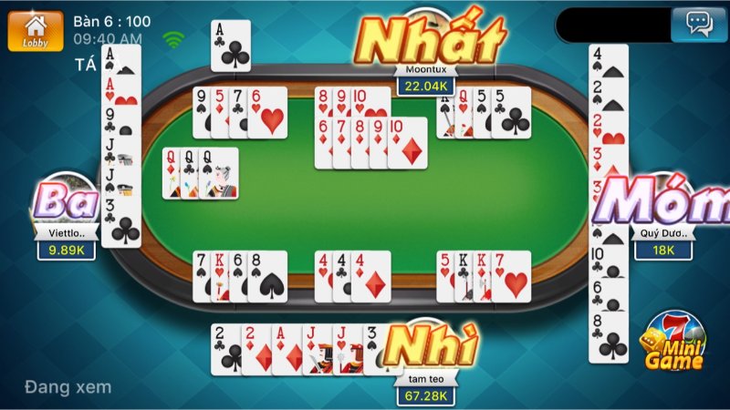 Phỏm XIN88 – Sân chơi đỉnh cao cùng game bài trí tuệ 2 Phỏm